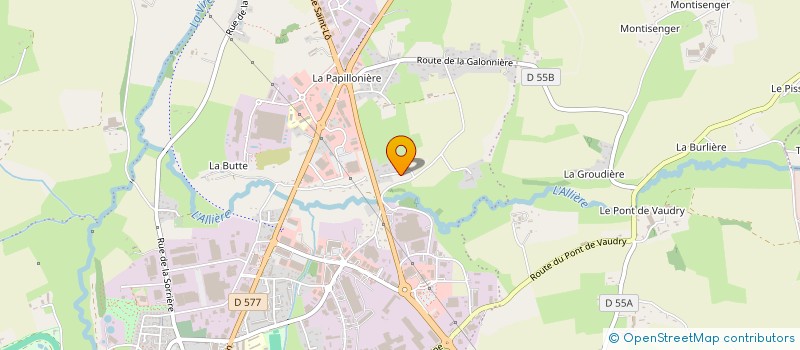 localisation de l'entreprise SCI ALS  VIRE NORMANDIE