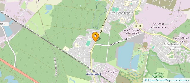 localisation de l'entreprise SCI ALSACAL  WITTELSHEIM