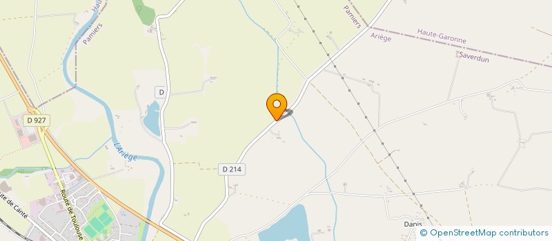 localisation de l'entreprise SCI ALSACE à SAVERDUN