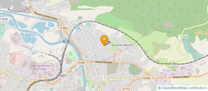 localisation de l'entreprise SCI ALSACE LORRAINE à BELLEVILLE-SUR-MEUSE
