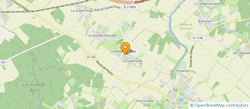 localisation de l'entreprise SCI ALSACE LORRAINE  VARZAY