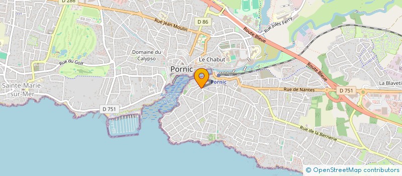 localisation de l'entreprise SCI ALSACHA  PORNIC