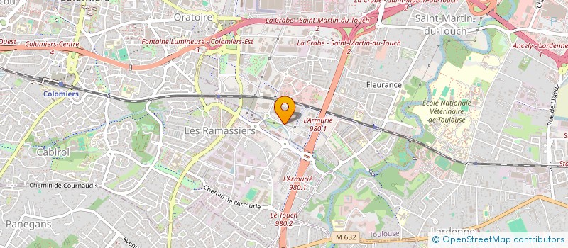 localisation de l'entreprise SCI ALSAGRE  TOULOUSE