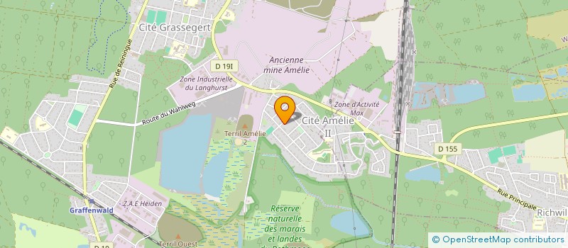 localisation de l'entreprise SCI ALSARDECHE  WITTELSHEIM