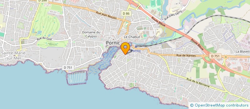 localisation de l'entreprise SCI ALSATHO  PORNIC