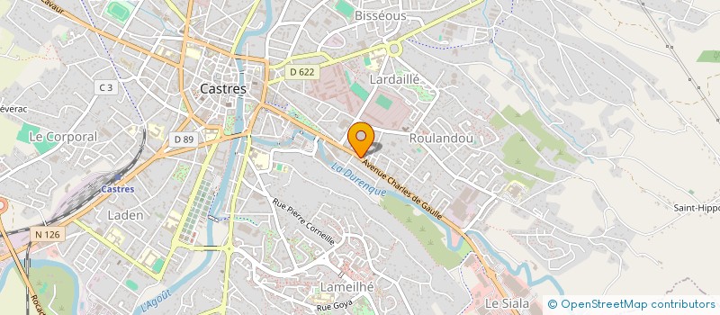 localisation de l'entreprise SCI ALSB IMMO  CASTRES