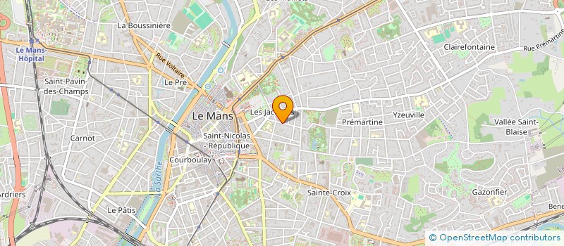 localisation de l'entreprise SCI ALSILOX 72  LE MANS