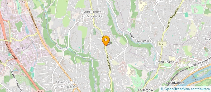 localisation de l'entreprise SCI ALSIME  SAINT-DIDIER-AU-MONT-D'OR