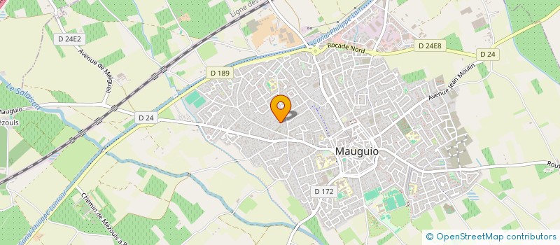 localisation de l'entreprise SCI ALSM  MAUGUIO