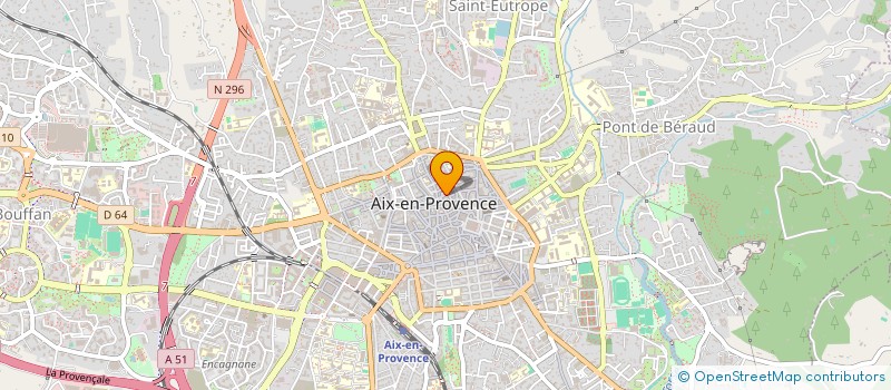 localisation de l'entreprise SCI ALSO-BATIGNOL à AIX-EN-PROVENCE