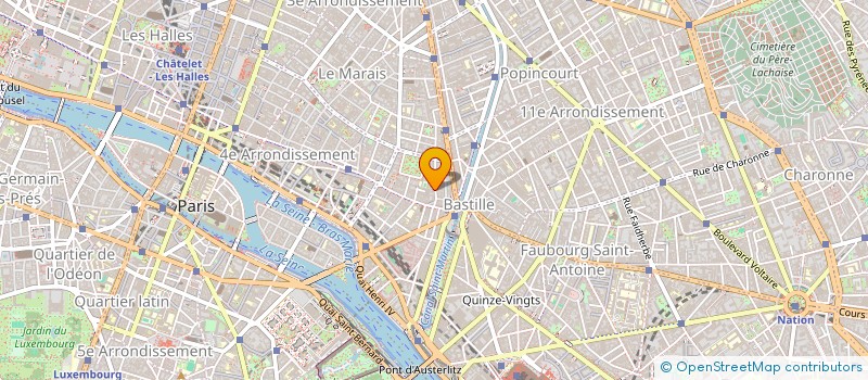 localisation de l'entreprise SCI ALSO TOURNELLES  PARIS