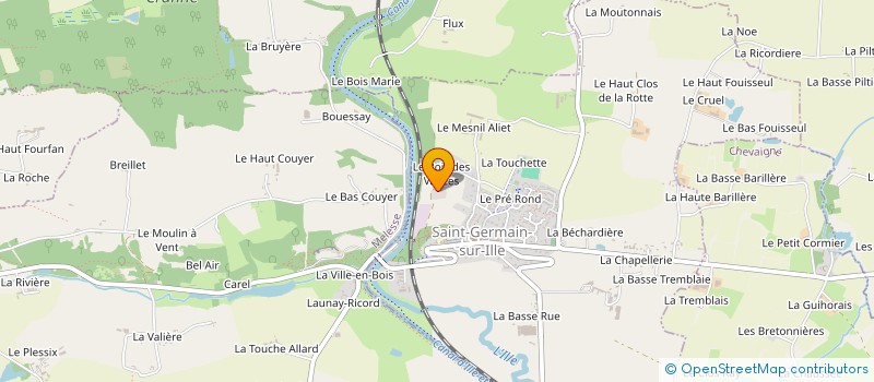 localisation de l'entreprise SCI ALSODINE  SAINT-GREGOIRE