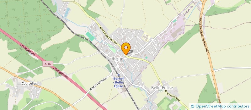 localisation de l'entreprise SCI ALSOPH  BORNEL