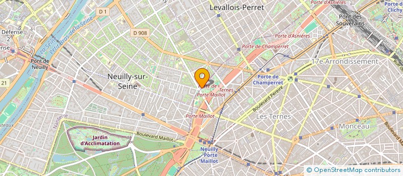localisation de l'entreprise SCI ALSOVAL à NEUILLY-SUR-SEINE