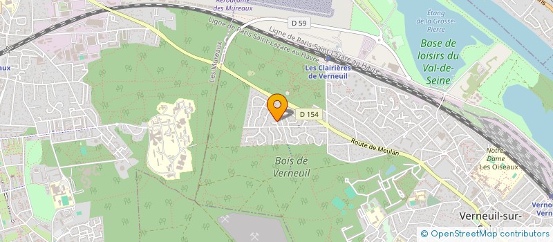 localisation de l'entreprise SCI ALSTING  VERNEUIL-SUR-SEINE