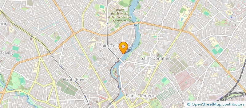 localisation de l'entreprise SCI ALSY à NANTES