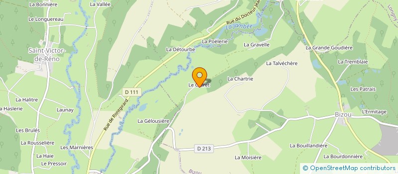 localisation de l'entreprise SCI ALSY à BIZOU