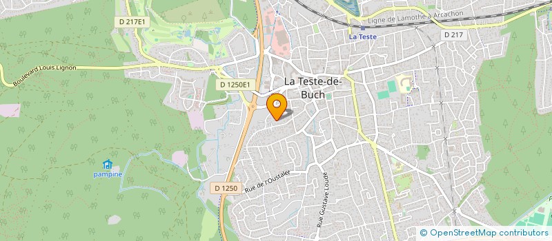 localisation de l'entreprise SCI ALSYCA à LA TESTE-DE-BUCH