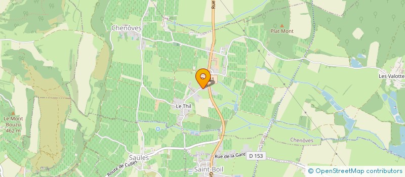 localisation de l'entreprise SCI ALSYL ET FILLES  CHENOVES