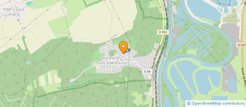 localisation de l'entreprise SCI ALT 2  NORROY-LES-PONT-A-MOUSSON