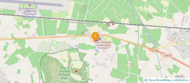 localisation de l'entreprise SCI ALT  VIAS