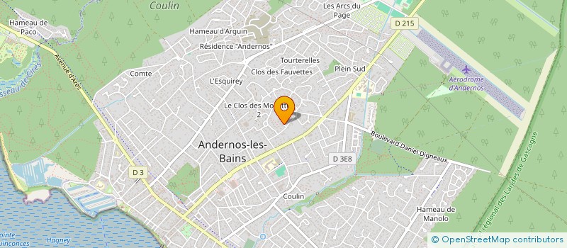 localisation de l'entreprise SCI ALT LAVIALLE  ANDERNOS-LES-BAINS