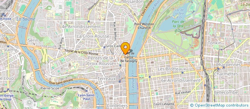 localisation de l'entreprise SCI ALT.NET à LYON