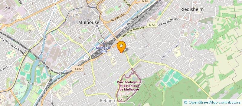 localisation de l'entreprise SCI ALTA  MULHOUSE