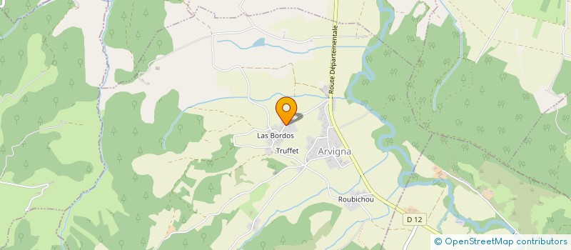 localisation de l'entreprise SCI ALTA à ARVIGNA