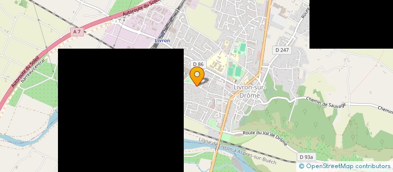 localisation de l'entreprise SCI ALTAFAMILY 5  LIVRON-SUR-DROME