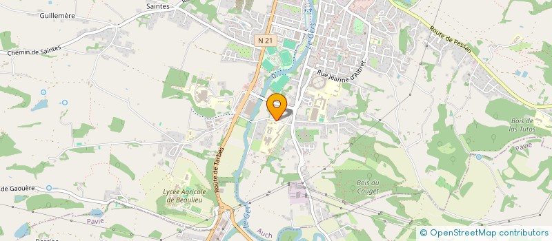 localisation de l'entreprise SCI ALTAIR  AUCH