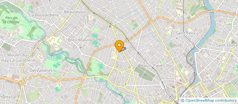 localisation de l'entreprise SCI ALTAIR à NANTES