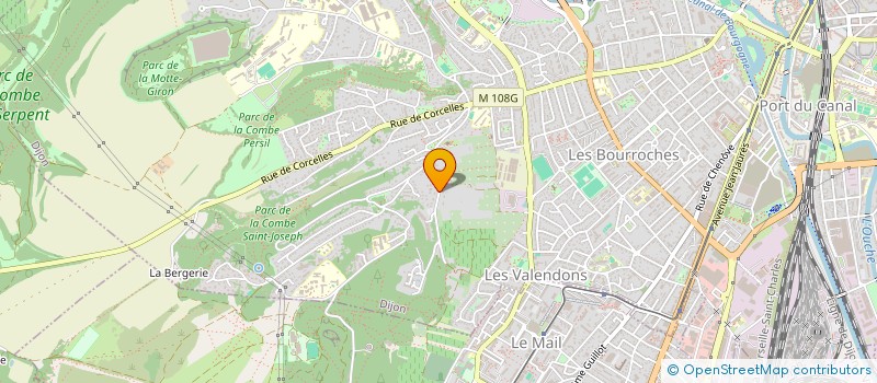 localisation de l'entreprise SCI ALTAIR à DIJON