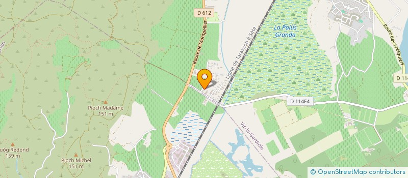 localisation de l'entreprise SCI ALTAIR VIC  VIC-LA-GARDIOLE