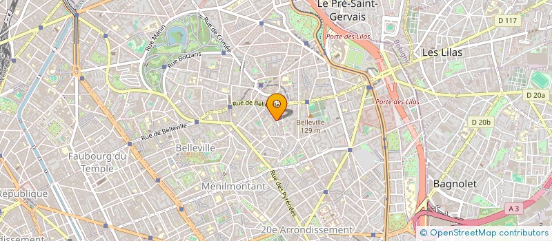 localisation de l'entreprise SCI ALTALYRE  PARIS