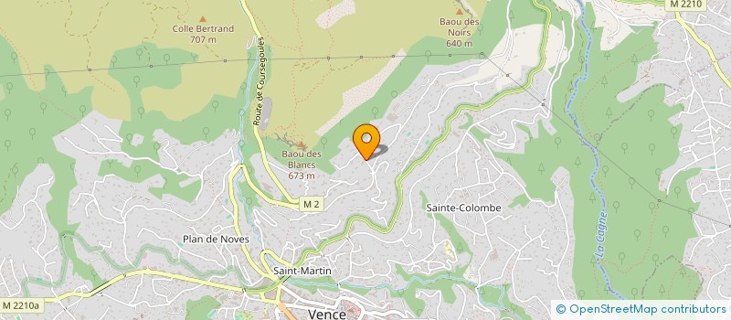 localisation de l'entreprise SCI ALTAMIRA  VENCE