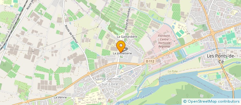 localisation de l'entreprise SCI ALTAN  SAINTE-GEMMES-SUR-LOIRE