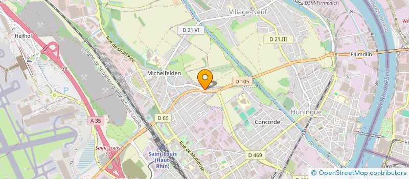 localisation de l'entreprise SCI ALTAY  SAINT-LOUIS