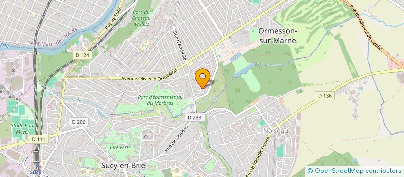 localisation de l'entreprise SCI ALTEA SOL  ORMESSON-SUR-MARNE