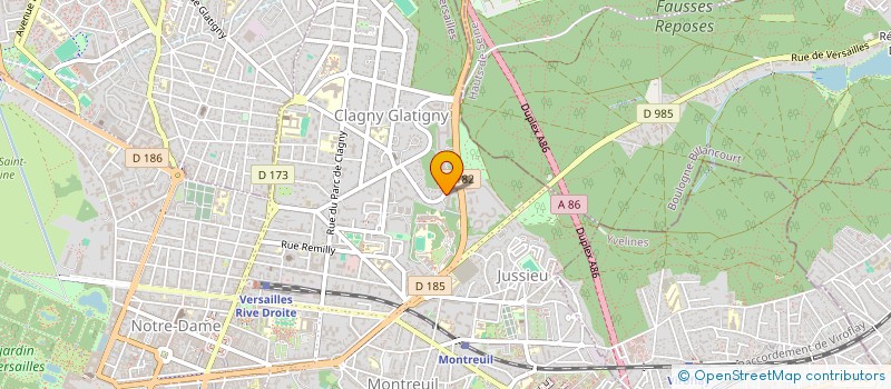localisation de l'entreprise SCI ALTEA ST AIGNAN à VERSAILLES