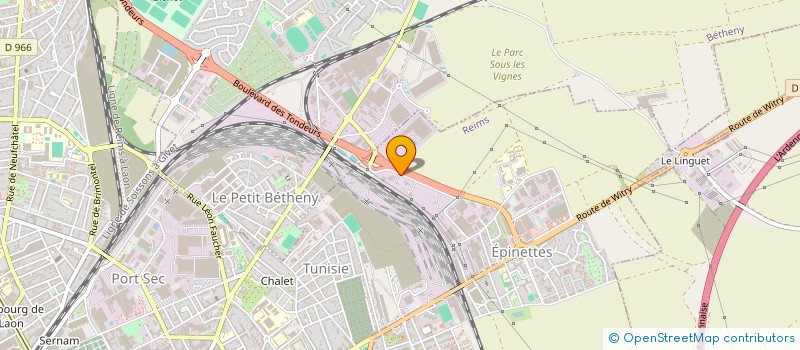 localisation de l'entreprise SCI ALTEO  REIMS