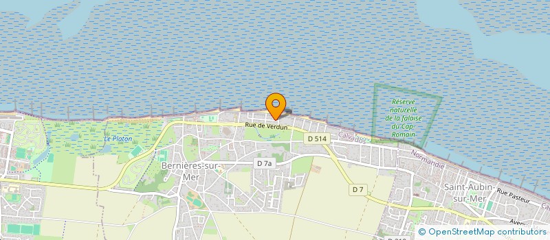 localisation de l'entreprise SCI ALTER EGO  BERNIERES-SUR-MER