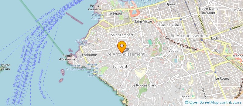 localisation de l'entreprise SCI ALTER EGO à MARSEILLE