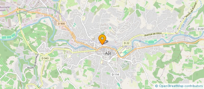 localisation de l'entreprise SCI ALTER EGO  APT