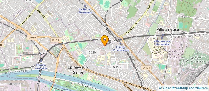 localisation de l'entreprise SCI ALTERNATIF 2001  DEUIL-LA-BARRE