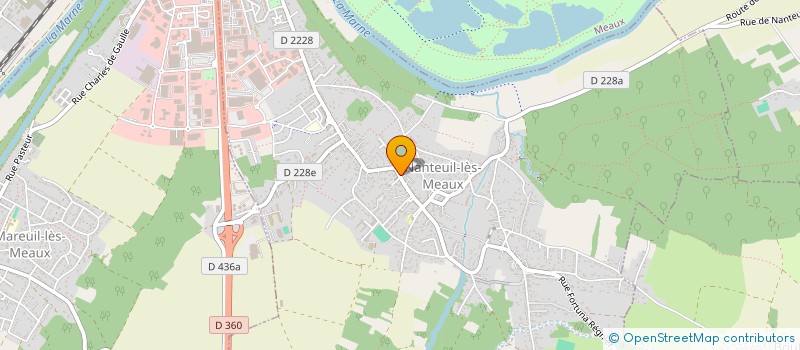 localisation de l'entreprise SCI ALTERNATIVE  NANTEUIL-LES-MEAUX