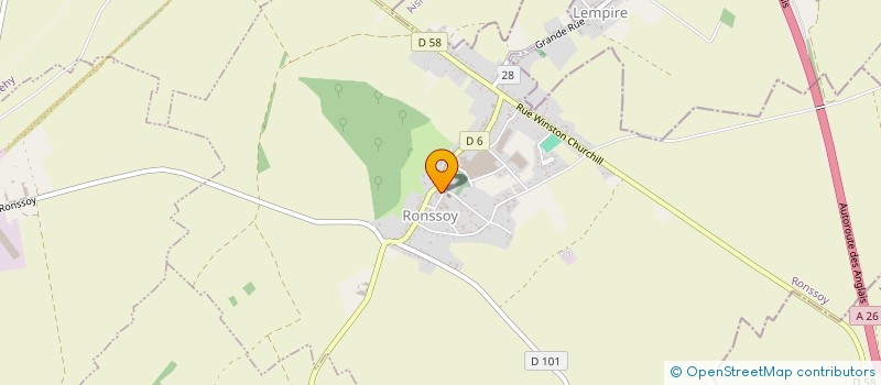 localisation de l'entreprise SCI ALTERVITAE  RONSSOY
