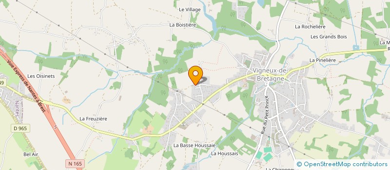 localisation de l'entreprise SCI ALTHE II à VIGNEUX-DE-BRETAGNE