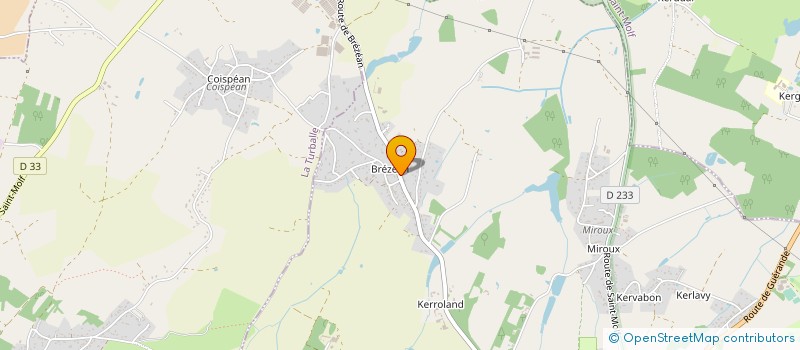 localisation de l'entreprise SCI ALTHEA  GUERANDE