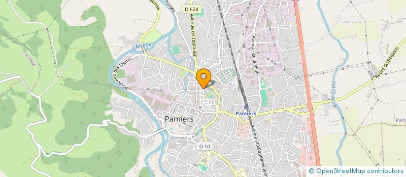 localisation de l'entreprise SCI ALTHEAS à PAMIERS